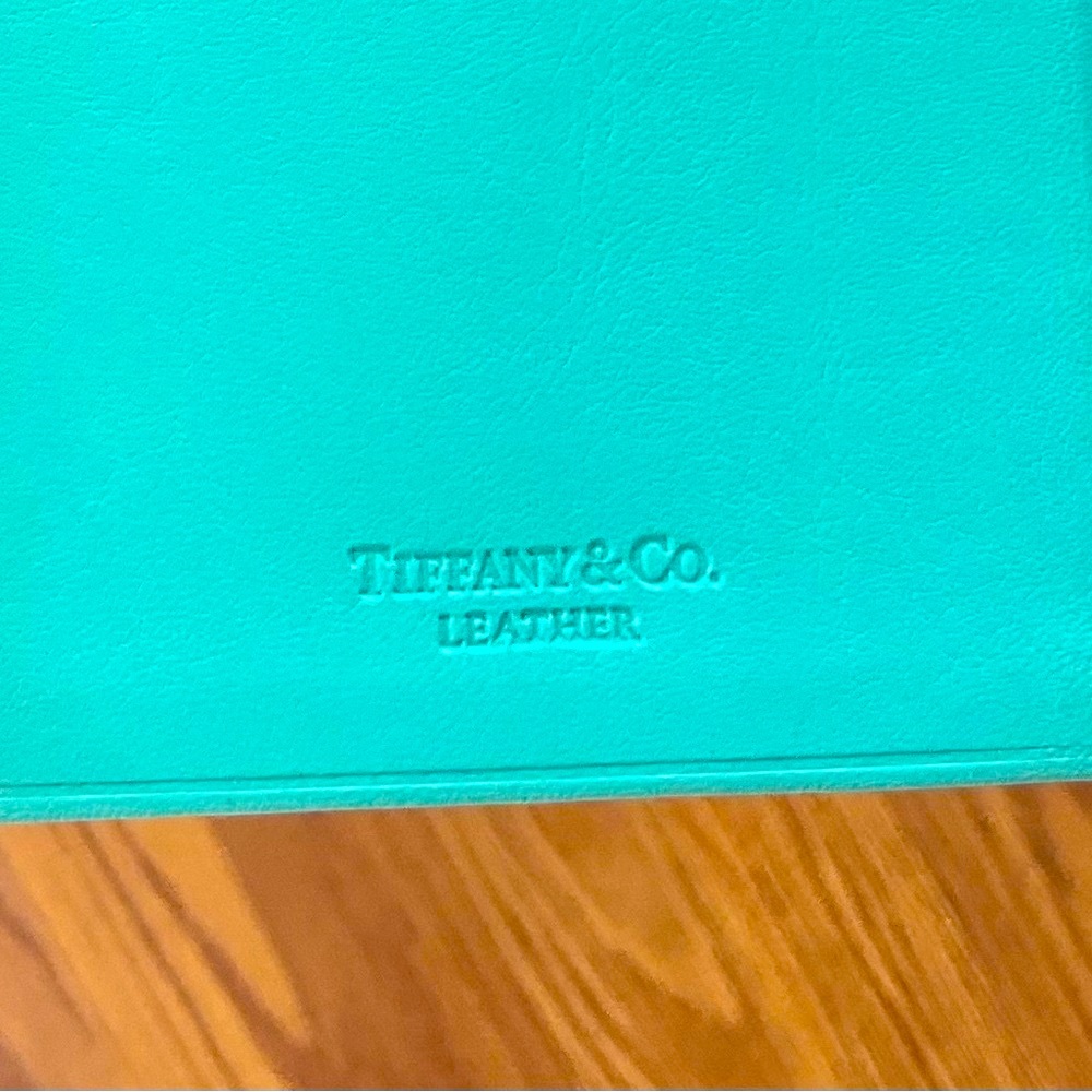 Vintage Tiffany & Co Leather Address Book, Tiffany Blue Leather - Picture 2 of 10